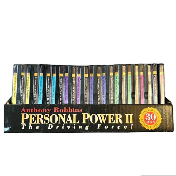 Anthony Robbins Personal Power II The Driving Force Complete Set 25 CDs & Workbk - Picture 14 of 14
